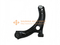 48068-BZ100 FRONT LOWER R CONTROL ARM TOYOTA AGYA/W160 12.12~04.17